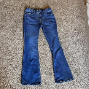 Shyanne Dark Blue Flare Jeans